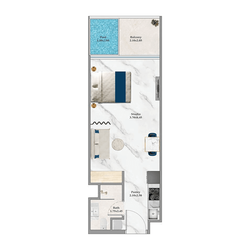 Apartment floor plan