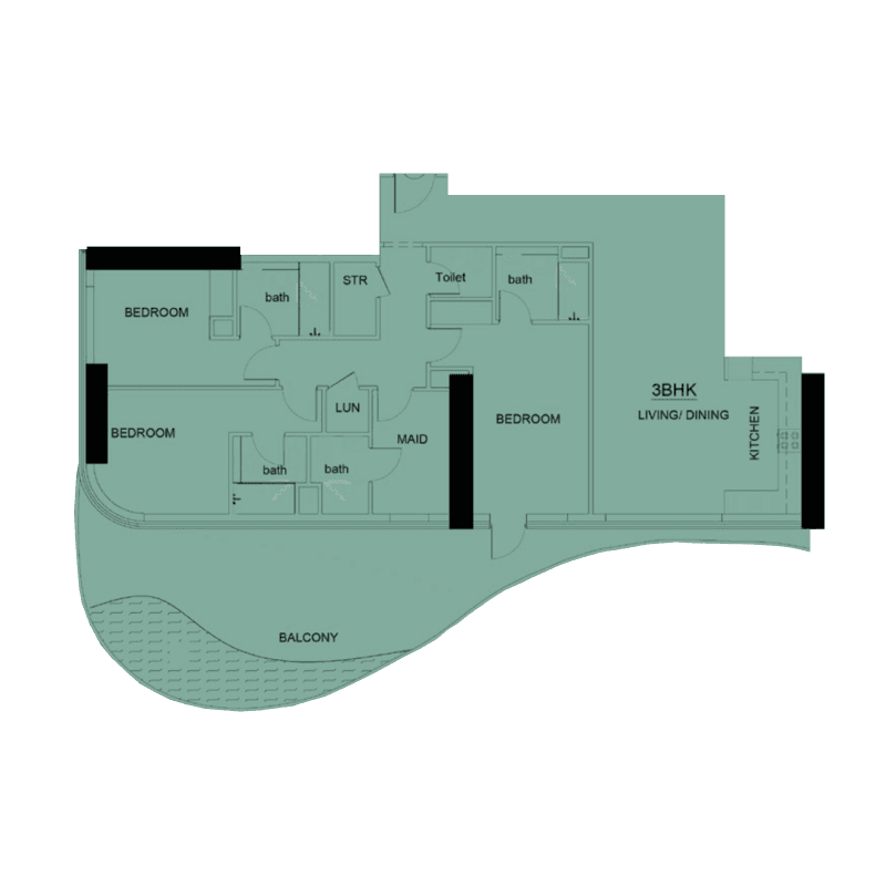 Apartment floor plan