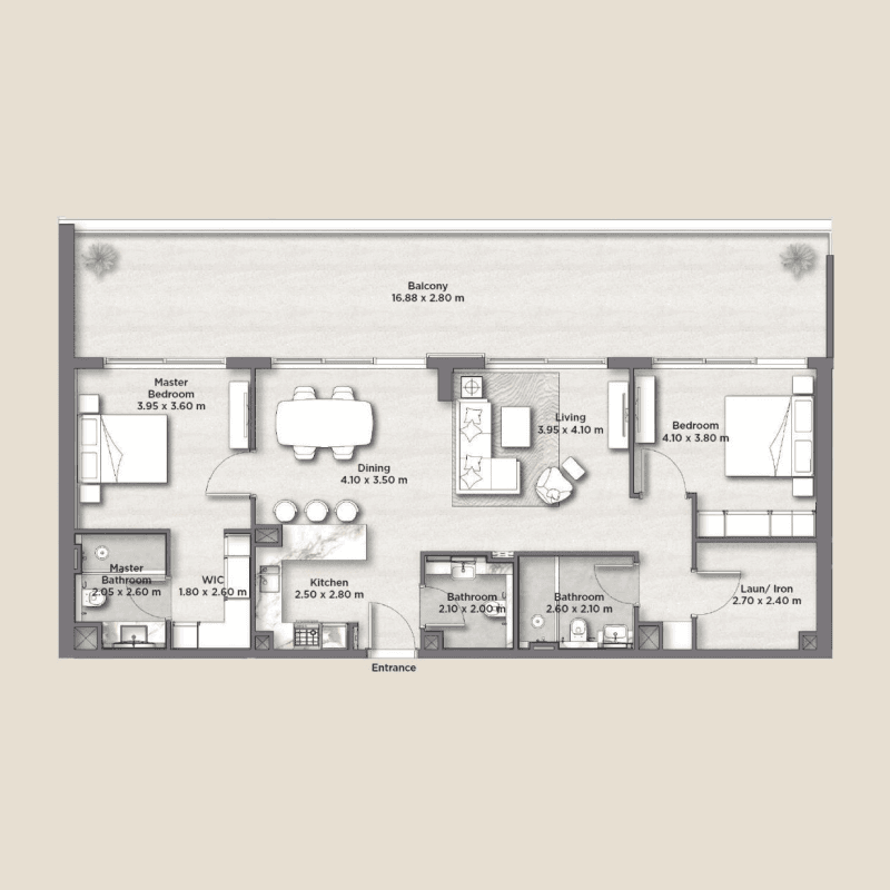 Apartment floor plan