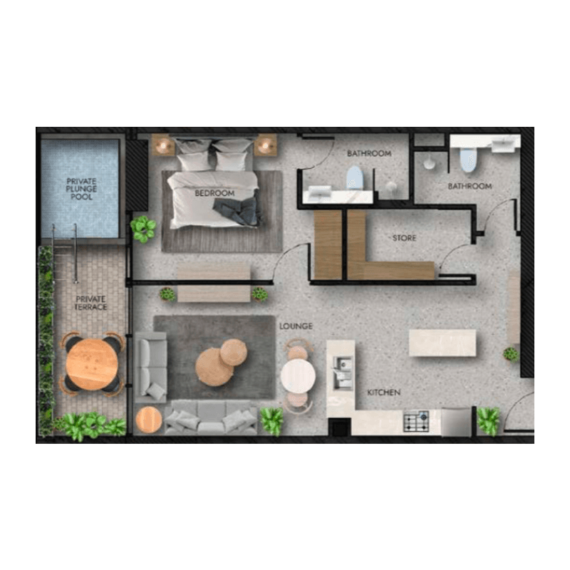Apartment floor plan