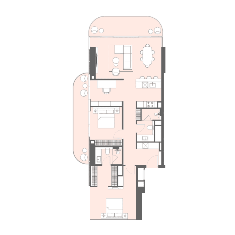 Apartment floor plan
