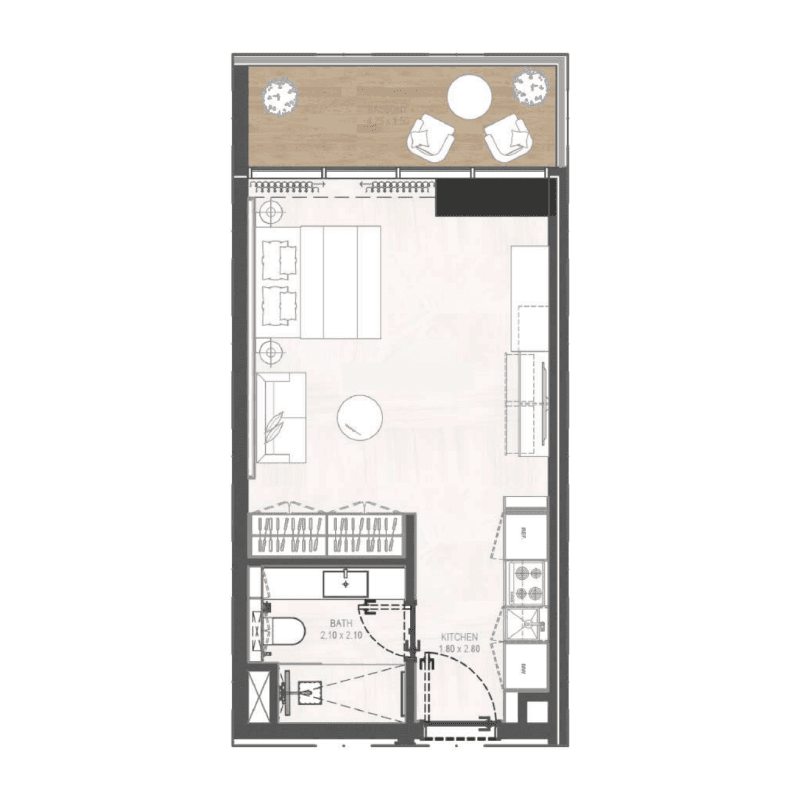 Apartment floor plan