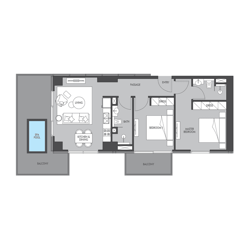 Apartment floor plan