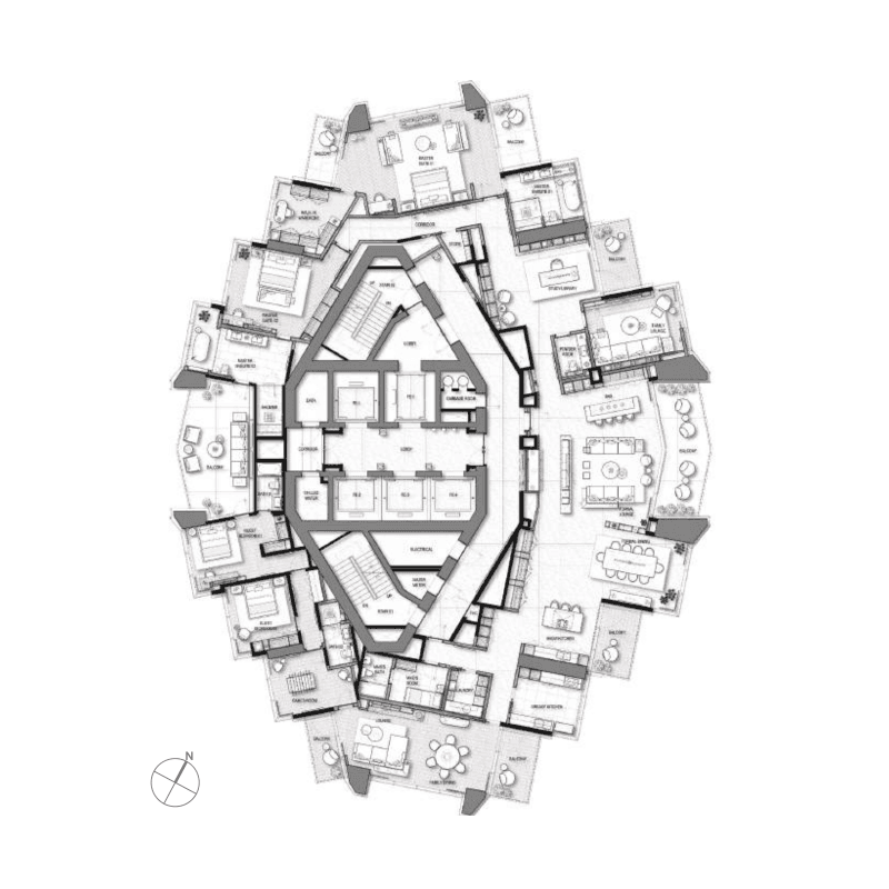 Apartment floor plan