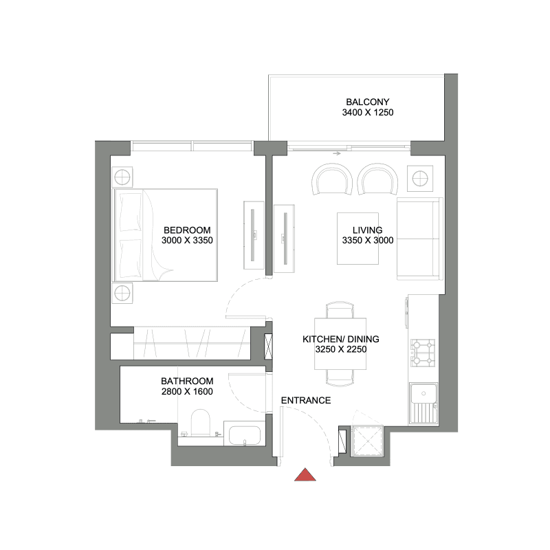 Apartment floor plan