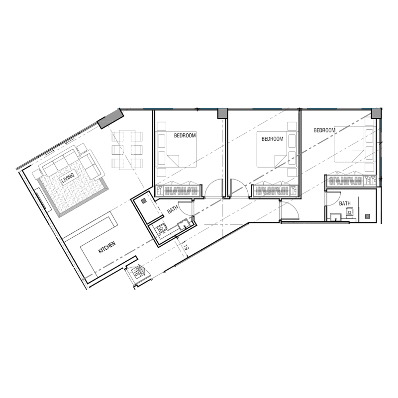 Apartment floor plan