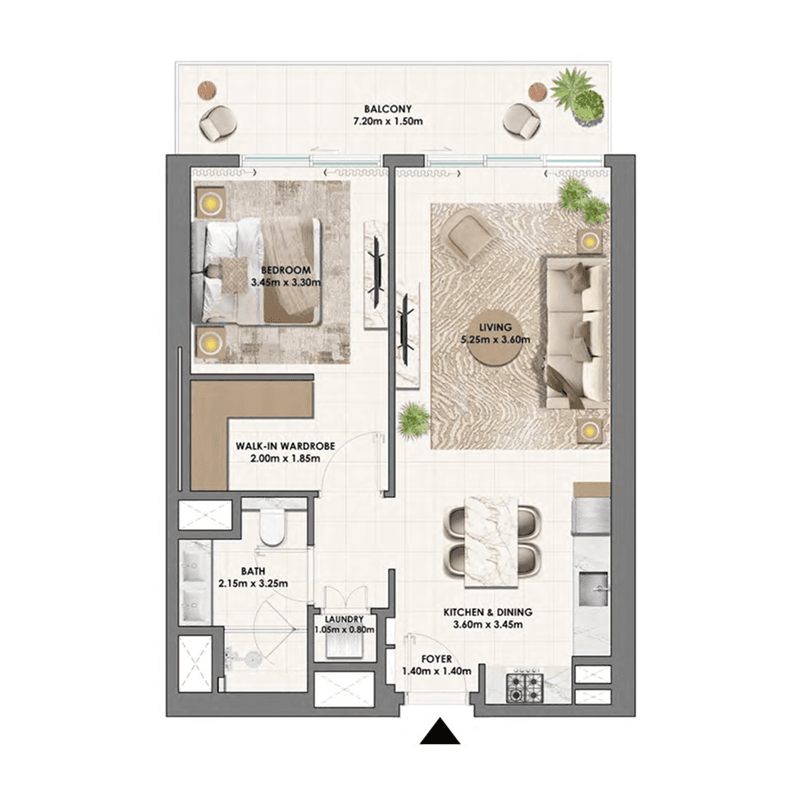 Apartment floor plan