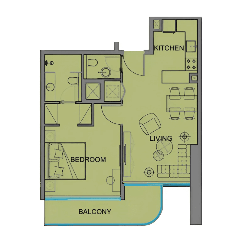 Apartment floor plan