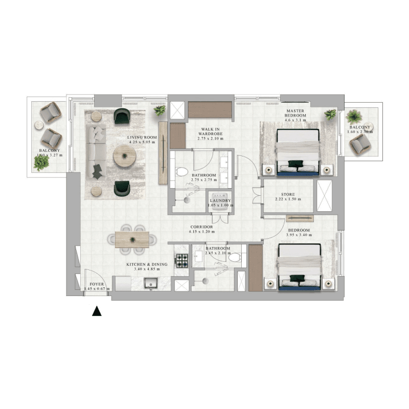 Apartment floor plan