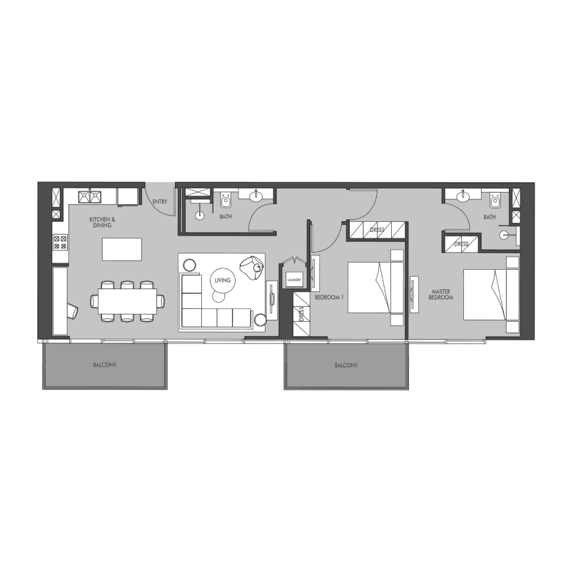 Apartment floor plan