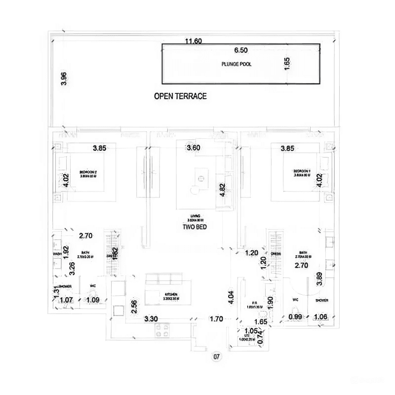 Apartment floor plan