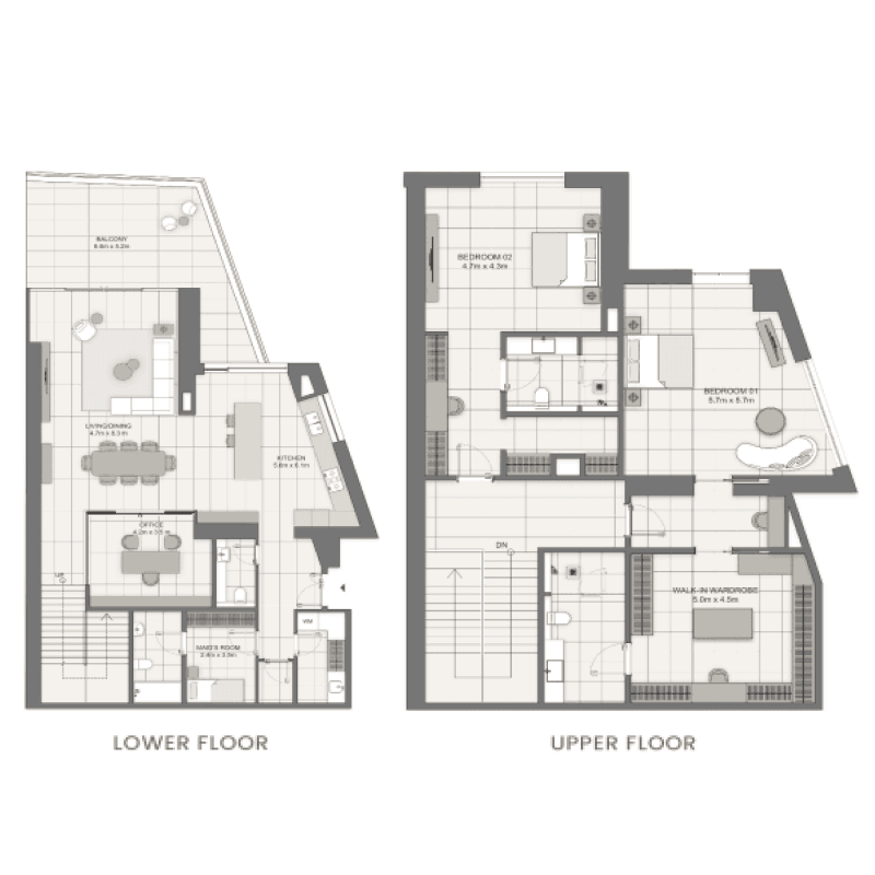 Apartment floor plan