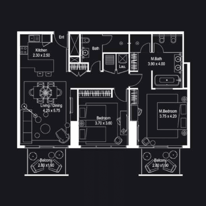 Apartment floor plan