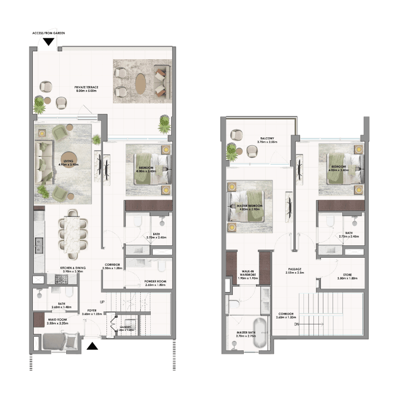 Apartment floor plan