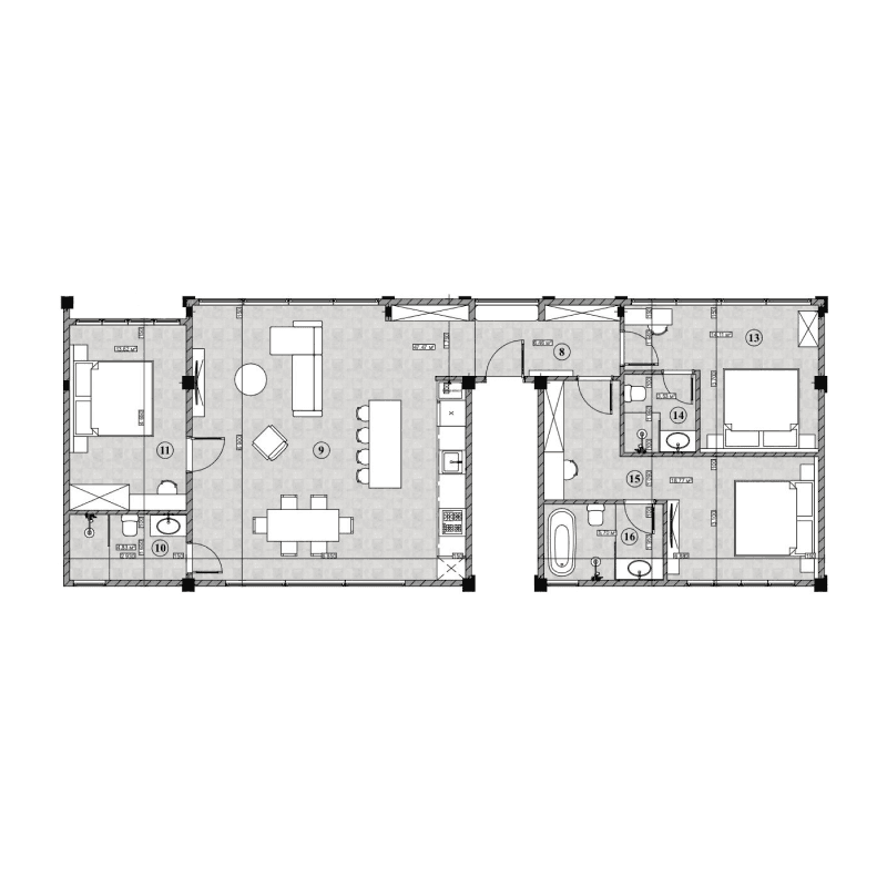 Apartment floor plan