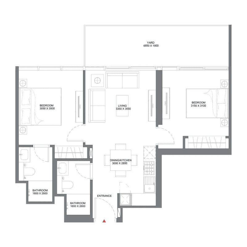 Apartment floor plan