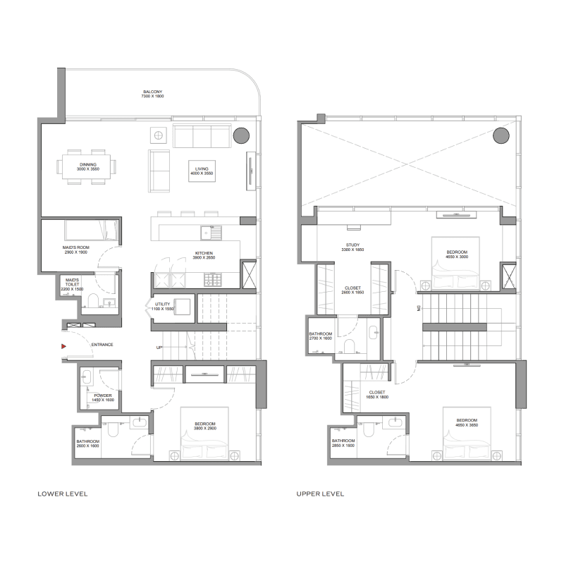 Apartment floor plan