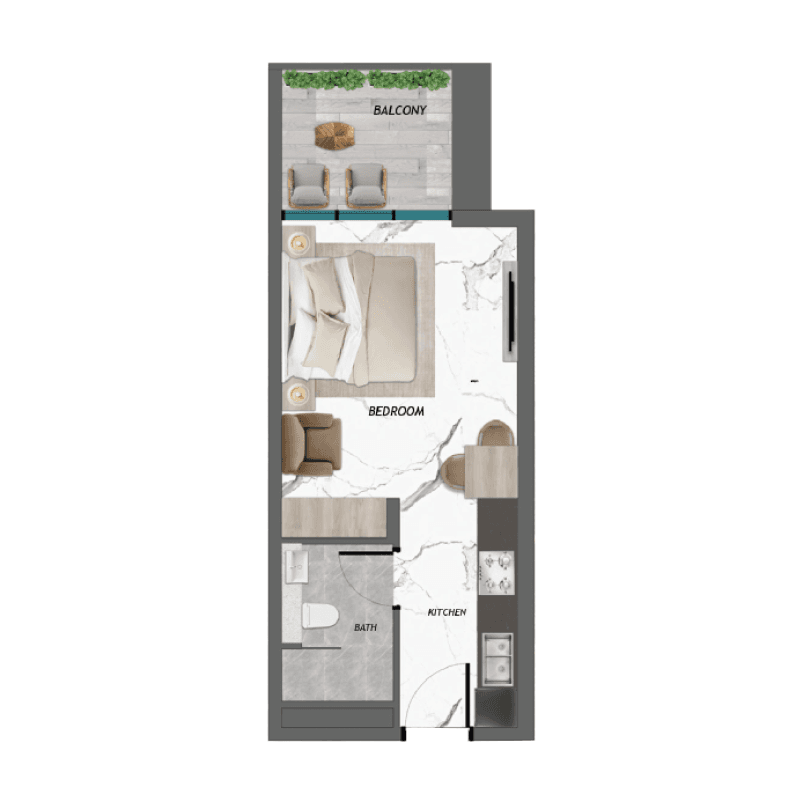 Apartment floor plan