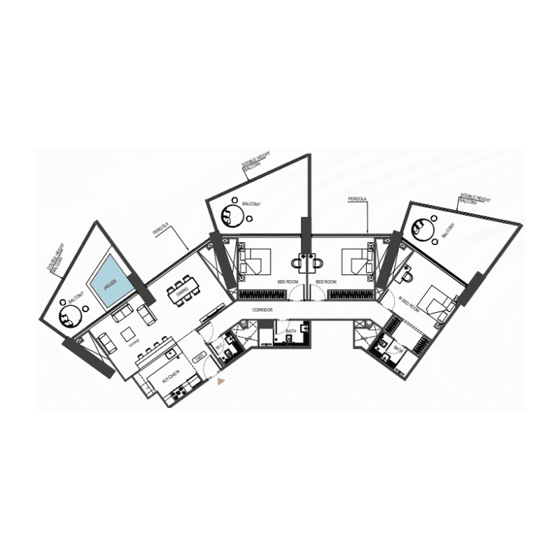 Apartment floor plan