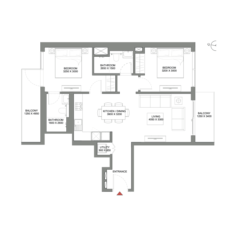 Apartment floor plan