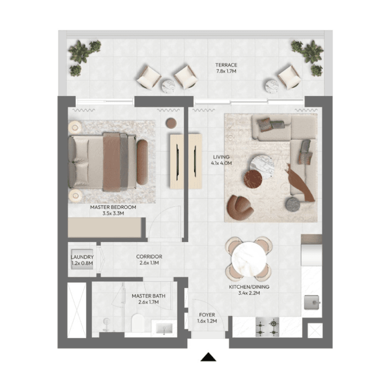 Apartment floor plan