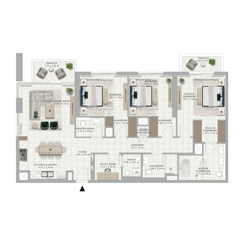 Apartment floor plan