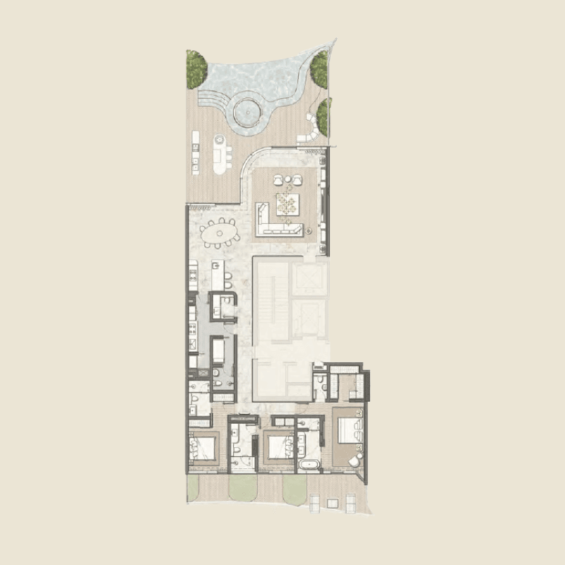 Apartment floor plan