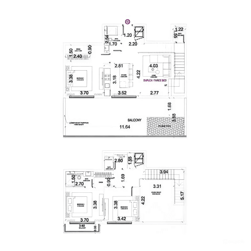 Apartment floor plan