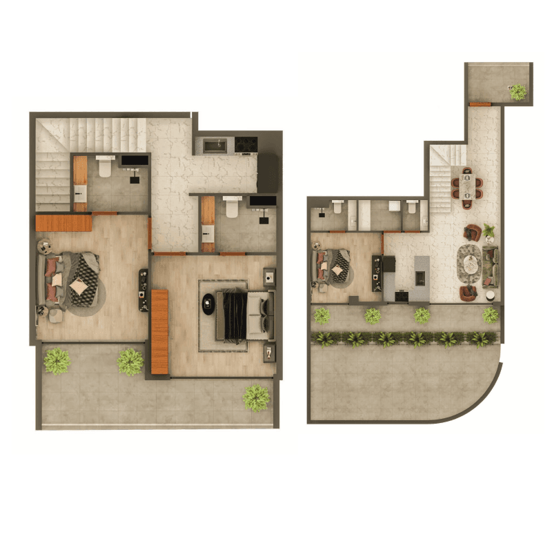 Apartment floor plan