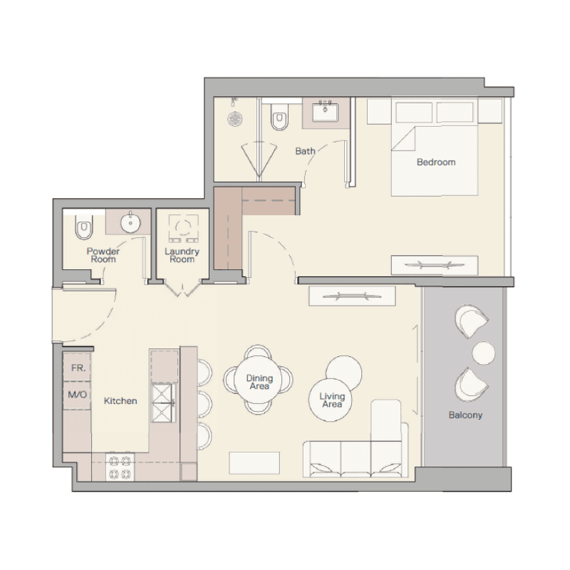 Apartment floor plan