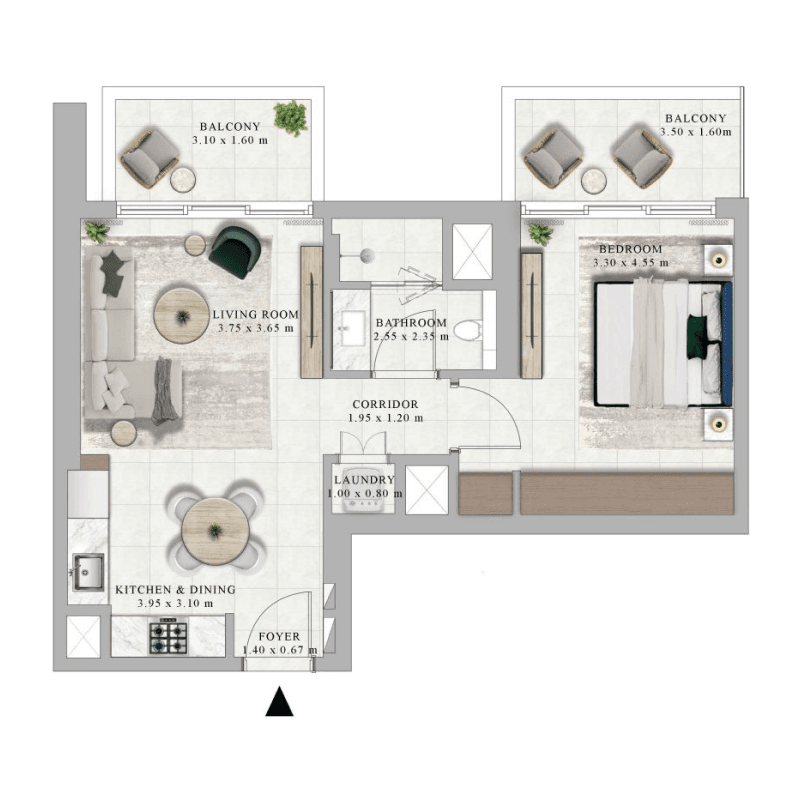 Apartment floor plan