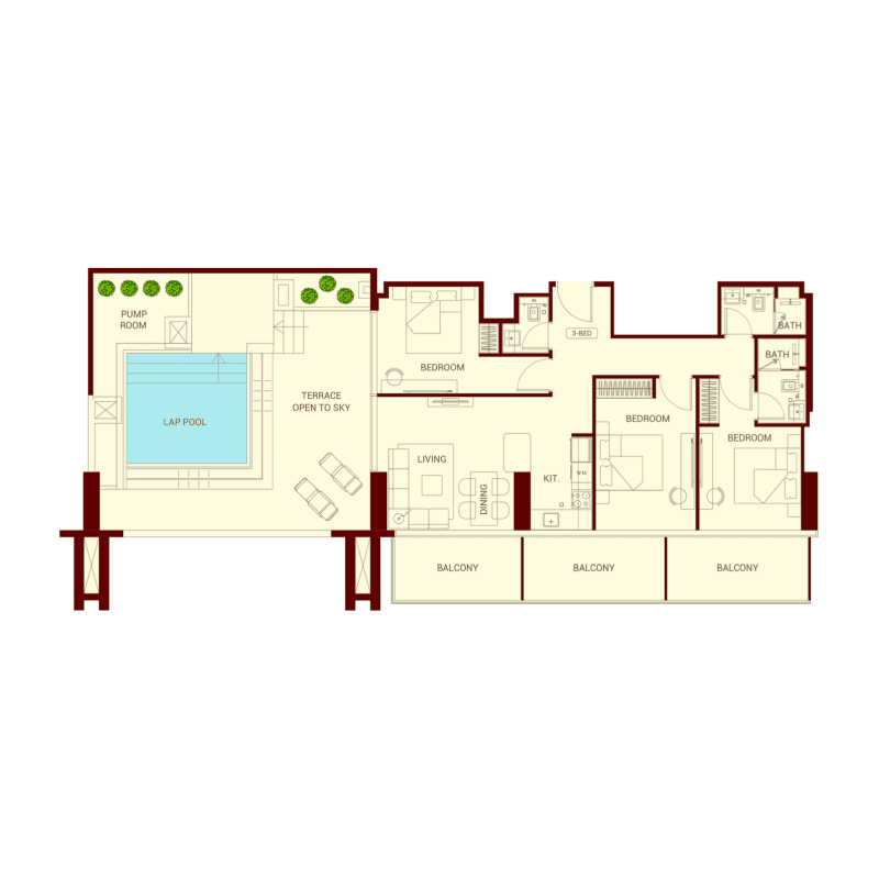 Apartment floor plan