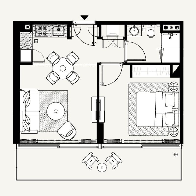 Apartment floor plan
