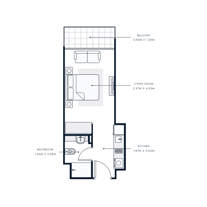 Apartment floor plan