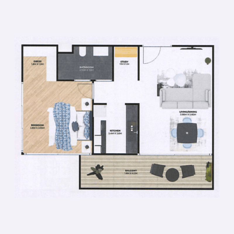Apartment floor plan