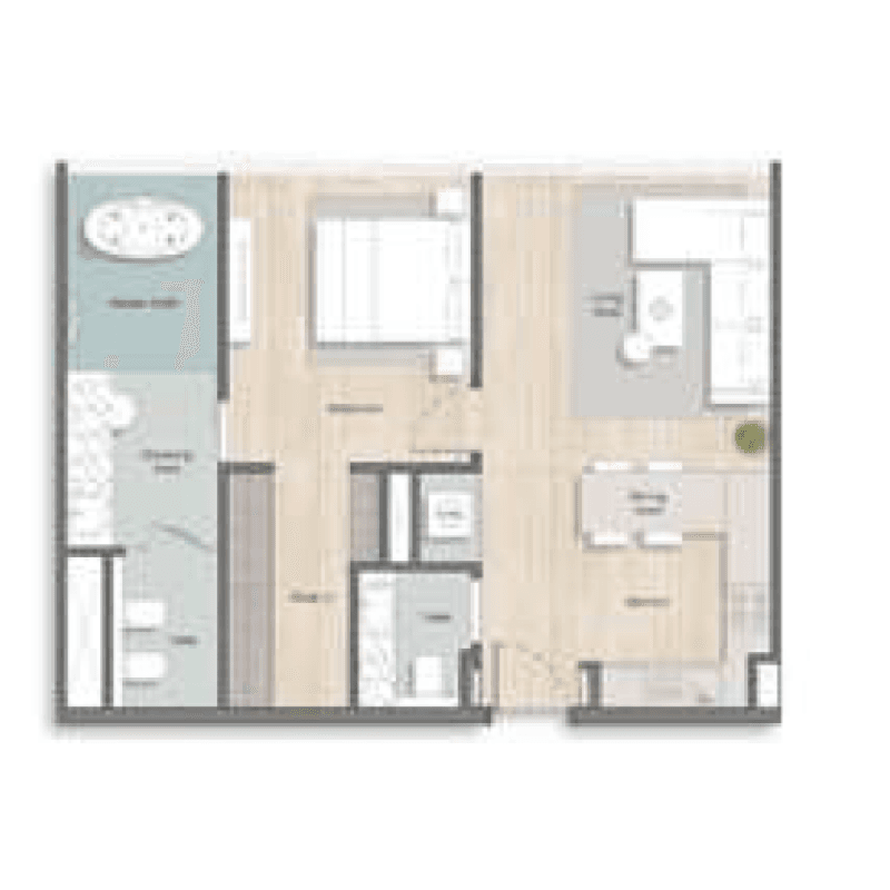 Apartment floor plan