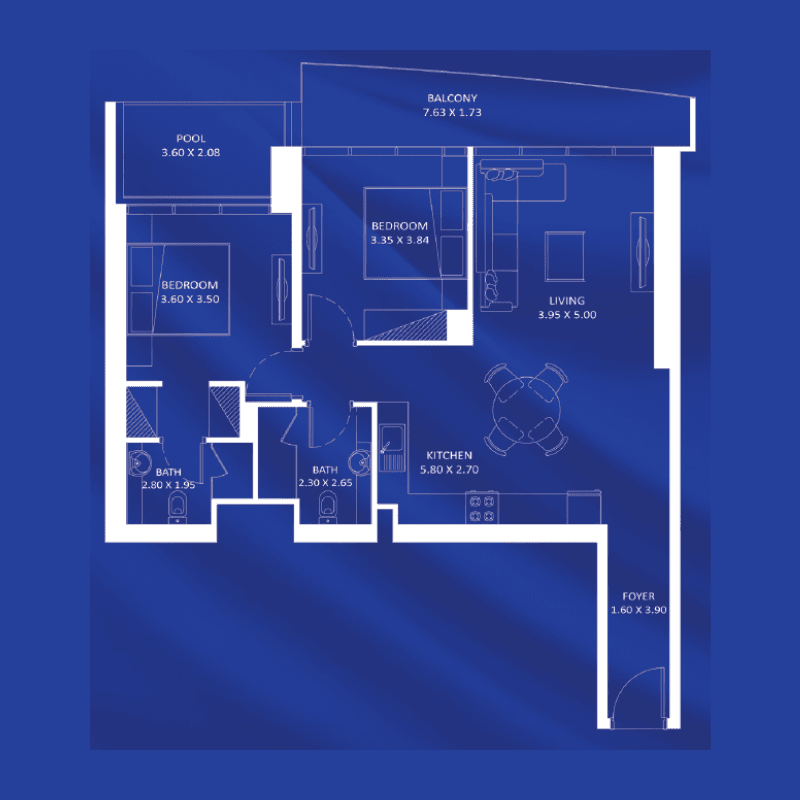 Apartment floor plan