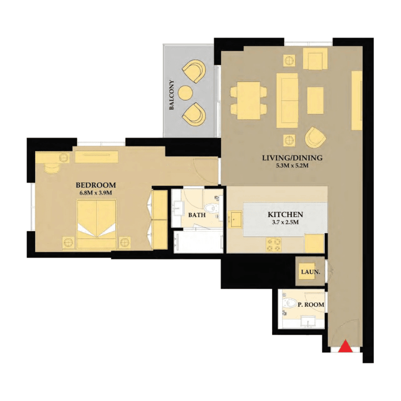Apartment floor plan