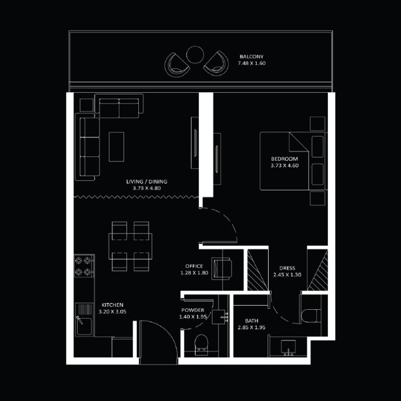 Apartment floor plan