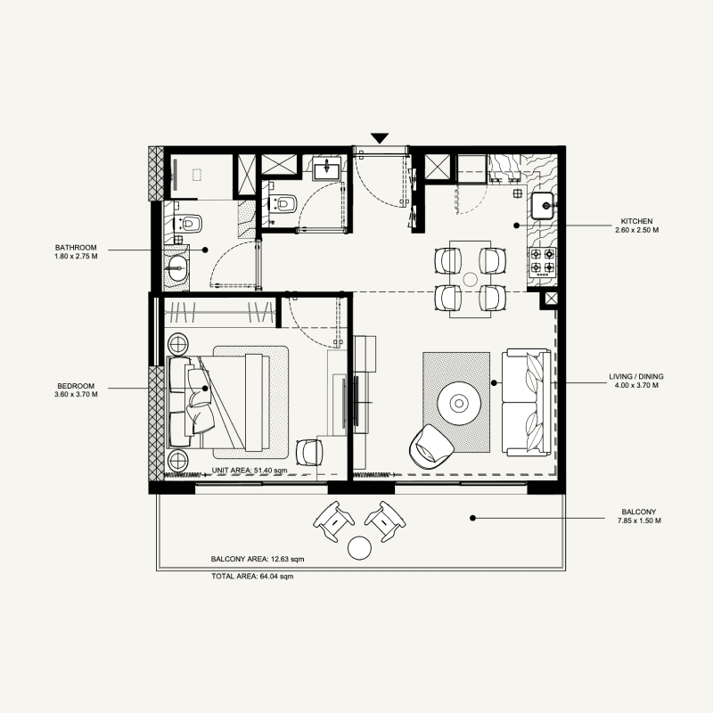 Apartment floor plan