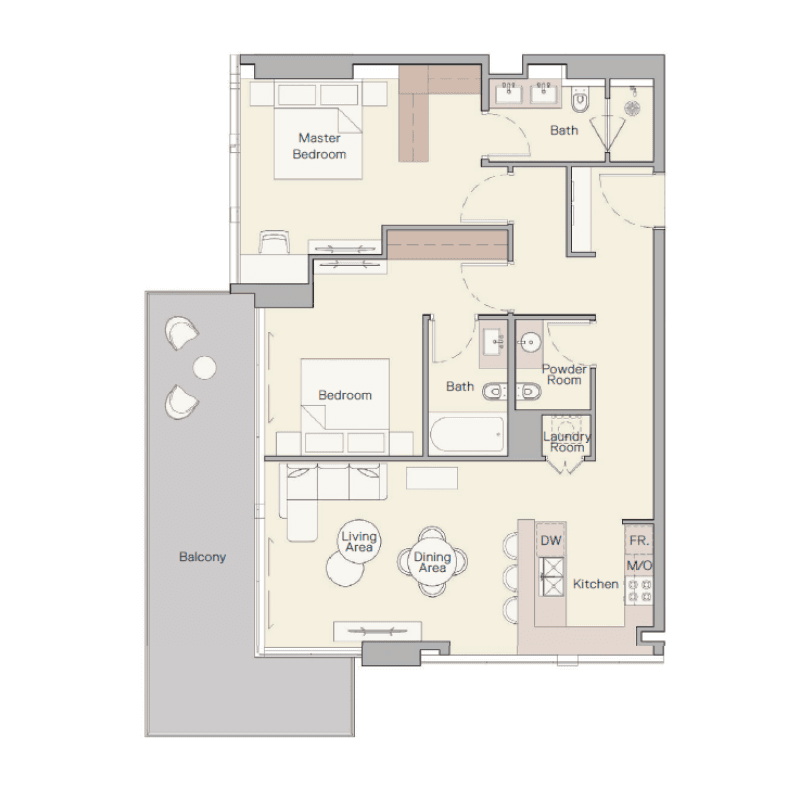 Apartment floor plan