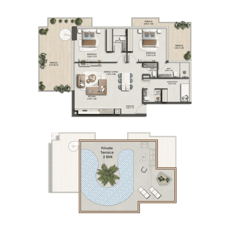 Apartment floor plan