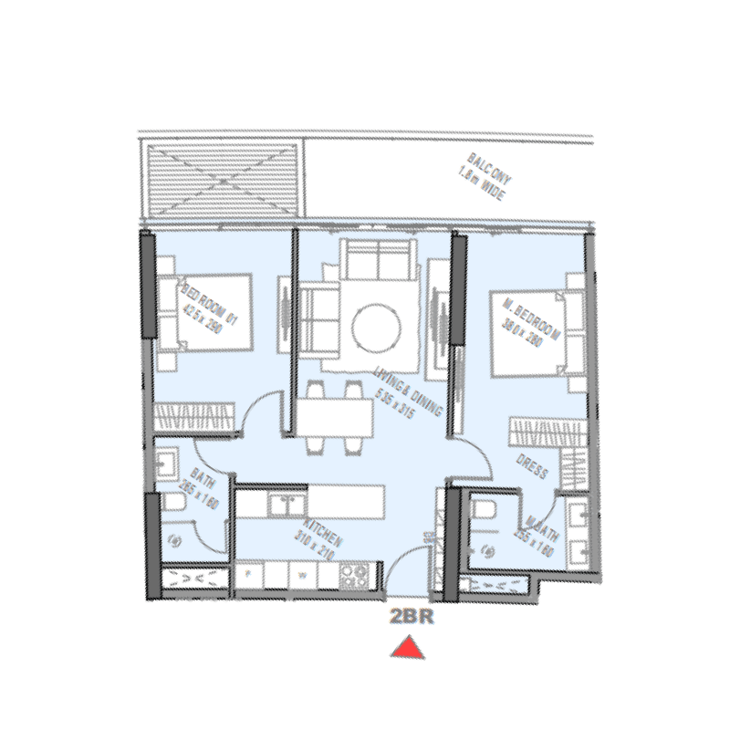 Apartment floor plan