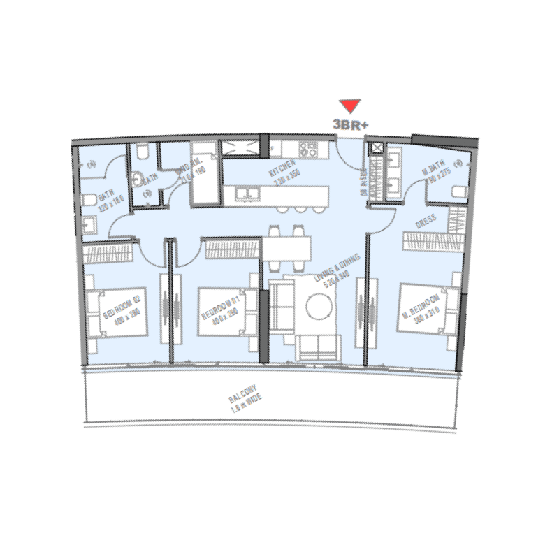Apartment floor plan