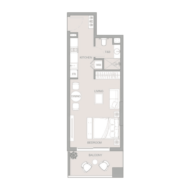 Apartment floor plan