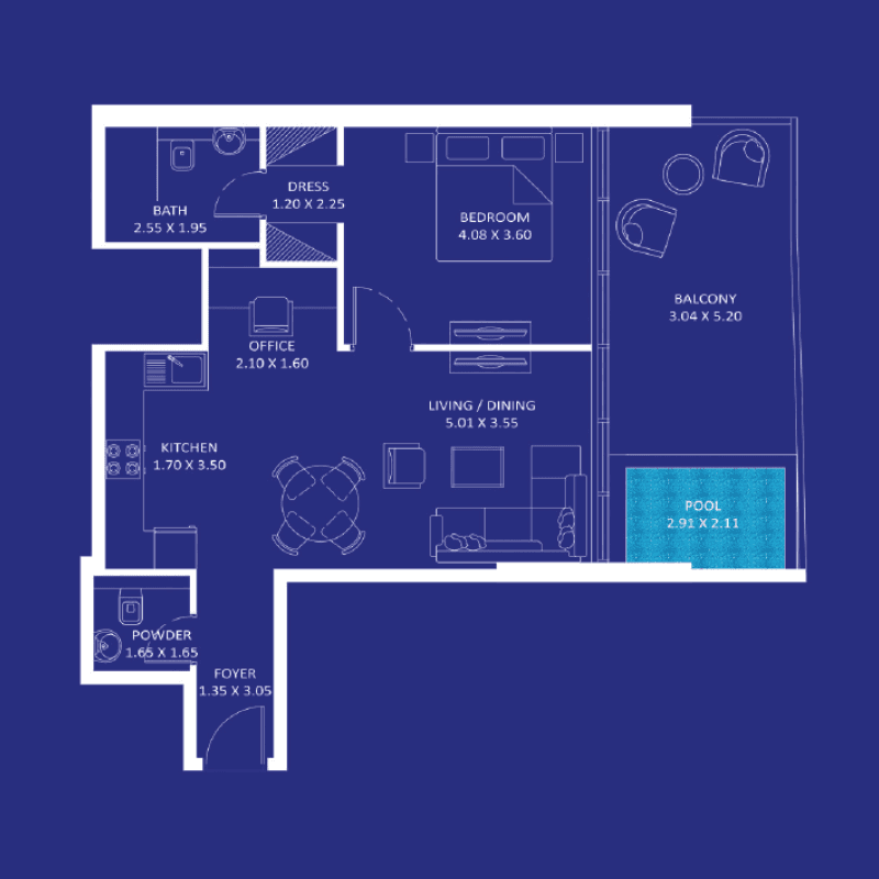 Apartment floor plan