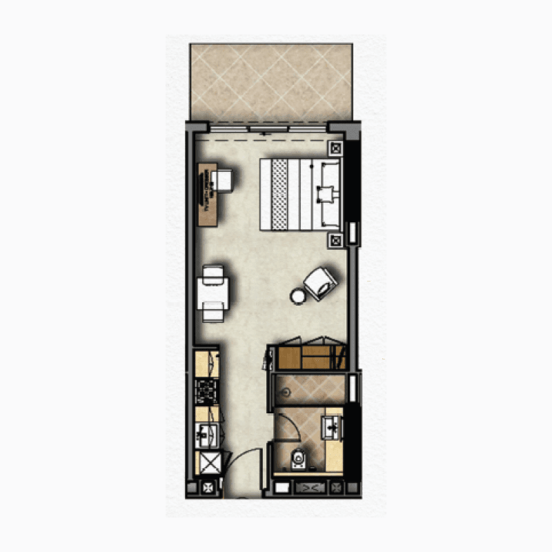 Apartment floor plan