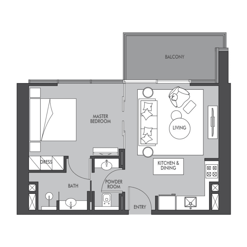 Apartment floor plan