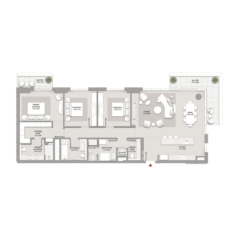 Apartment floor plan