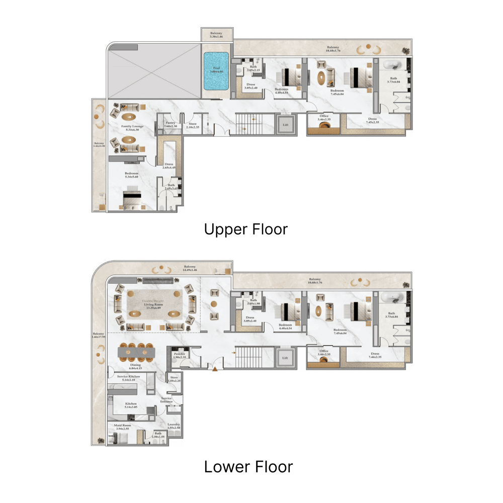 Apartment floor plan